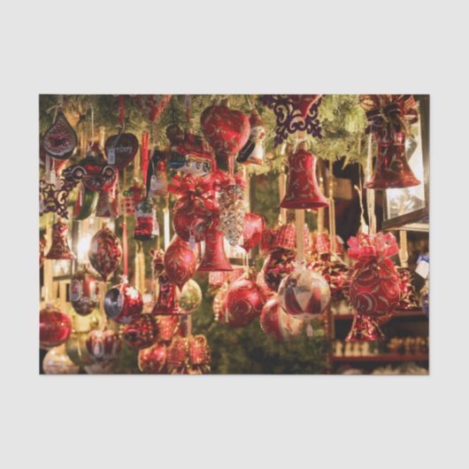 Weihnachtsmarkt Seidenpapier (Vorderseite)