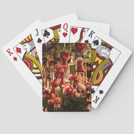 Weihnachtsmarkt Spielkarten (Rückseite)