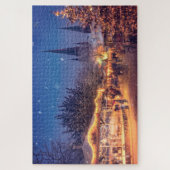 Weihnachtsmarkt-Szene Jigsaw Puzzle (Vertikal)