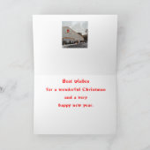 Weihnachtsmarktkarte Feiertagskarte (Innenseite)