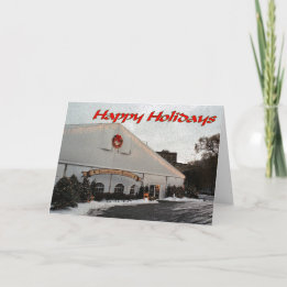 Weihnachtsmarktkarte Feiertagskarte