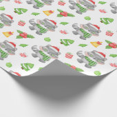 Weihnachtsmarsch, Berries, Geschenke Geschenkpapier (Ecke)