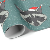 Weihnachtsmarsch Geschenkpapier (Rolleneckpunkt)