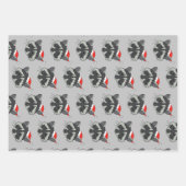 Weihnachtsmarsch Geschenkpapier Set (Vorderseite 3)