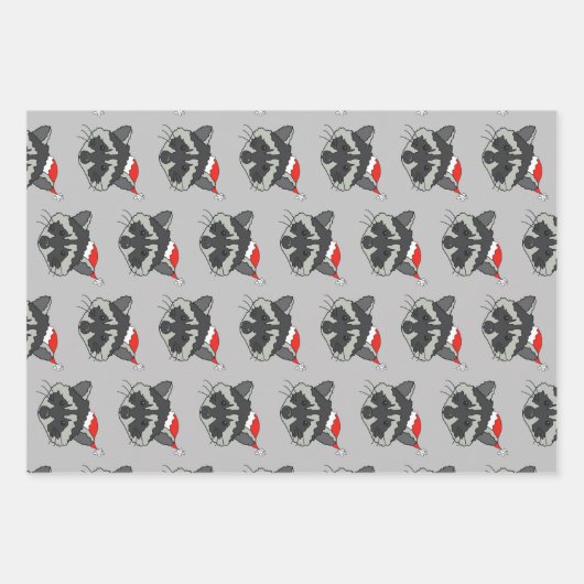 Weihnachtsmarsch Geschenkpapier Set (Vorderseite 3)