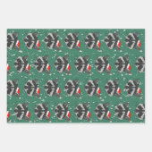 Weihnachtsmarsch Geschenkpapier Set (Vorderseite 2)