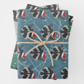 Weihnachtsmarsch Geschenkpapier Set (Beispiel)