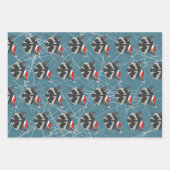 Weihnachtsmarsch Geschenkpapier Set (Vorderseite)