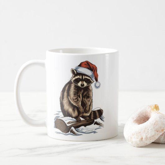 Weihnachtsmarsch Kaffeetasse (Mit Donut)