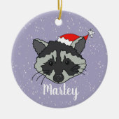 Weihnachtsmarsch Keramik Ornament (Vorne)