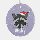 Weihnachtsmarsch Keramik Ornament (Links)