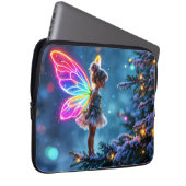 Weihnachtsmärsche Winterwald festliche Magie Laptopschutzhülle (Vorne Rechts)