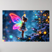 Weihnachtsmärsche Winterwald festliche Magie Poster (Vorne)