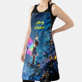 Weihnachtsmärsche Winterwald festliche Magie Schürze (InSitu)