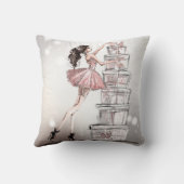Weihnachtsmashion Illustration Cushion Kissen (Rückseite)