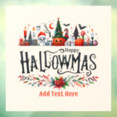 Weihnachtsmashup Fensteraufkleber (Blatt 3)