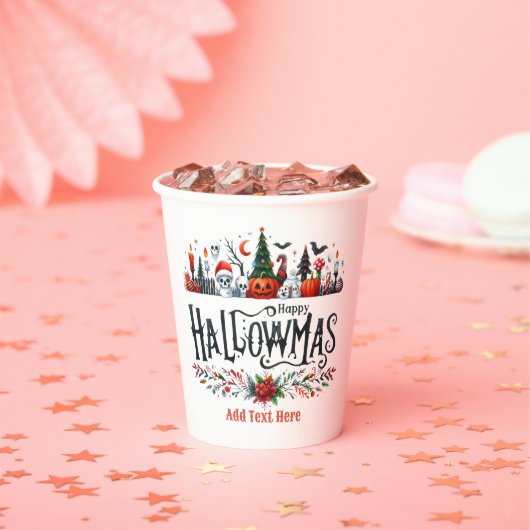 Weihnachtsmashup Pappbecher (Insitu)