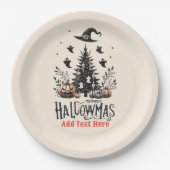 Weihnachtsmashup Pappteller (Vorderseite)