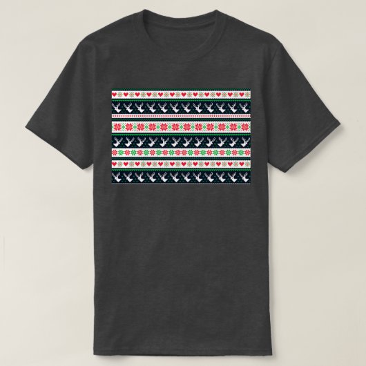 Weihnachtsmaske 3 T-Shirt (Design vorne)