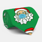 Weihnachtsmaske, santa claus bart krawatte (Gerollt)