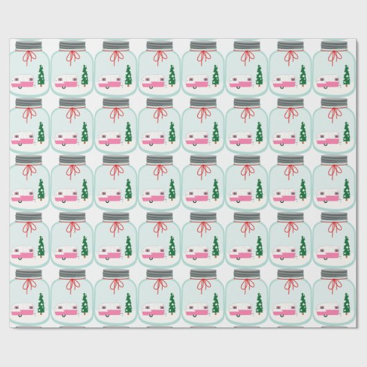 Weihnachtsmason Geschenkpapier (Flach)