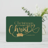 WEIHNACHTSMASSNAHMEN SIND OHNE CHRISTTISTISCHE URL (Stehend Vorderseite)