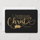 WEIHNACHTSMASSNAHMEN SIND OHNE CHRISTTISTISCHE URL (Vorderseite)