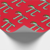 Weihnachtsmathe-Aussenseiter-PU-Packpapier Geschenkpapier (Ecke)