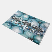 Weihnachtsmatte Fußmatte (Schrägansicht)