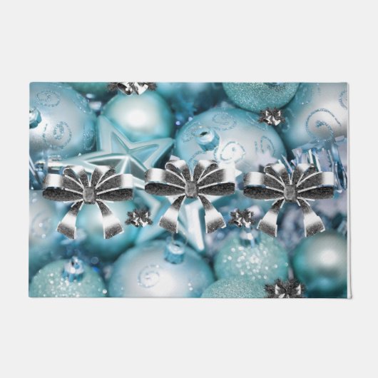 Weihnachtsmatte Fußmatte (Vorderseite)