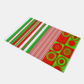 Weihnachtsmatte Fußmatte (Schrägansicht)