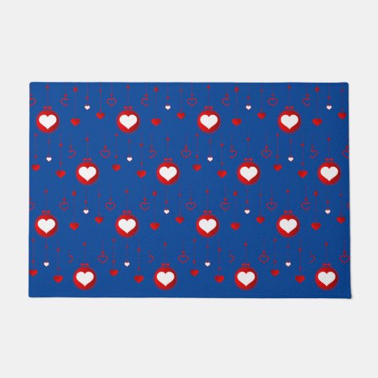 Weihnachtsmatte Fußmatte (Vorderseite)