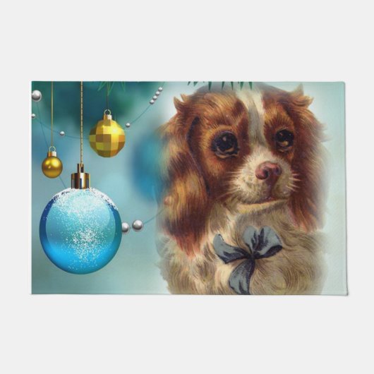 Weihnachtsmatte Fußmatte (Vorderseite)