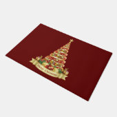 Weihnachtsmatte Fußmatte (Schrägansicht)
