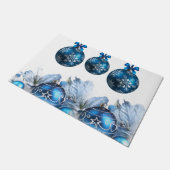 Weihnachtsmatte Fußmatte (Schrägansicht)