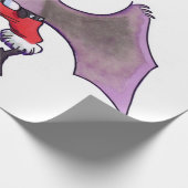 Weihnachtsmatte Papier groß Geschenkpapier (Ecke)