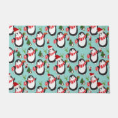 Weihnachtsmatte, Pinguin Fußmatte (Vorderseite)