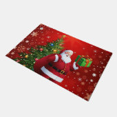 Weihnachtsmatte, Weihnachten Fußmatte (Schrägansicht)
