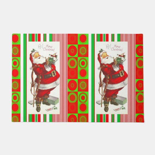 Weihnachtsmatte, Weihnachten Fußmatte (Vorderseite)