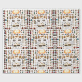 Weihnachtsmatte Wrapping Paper Geschenkpapier (Flach)