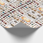 Weihnachtsmatte Wrapping Paper Geschenkpapier (Ecke)