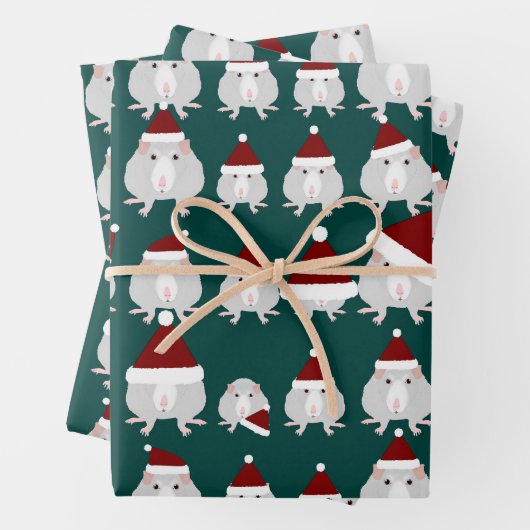 Weihnachtsmatten-Papierblätter Geschenkpapier Set (Beispiel)