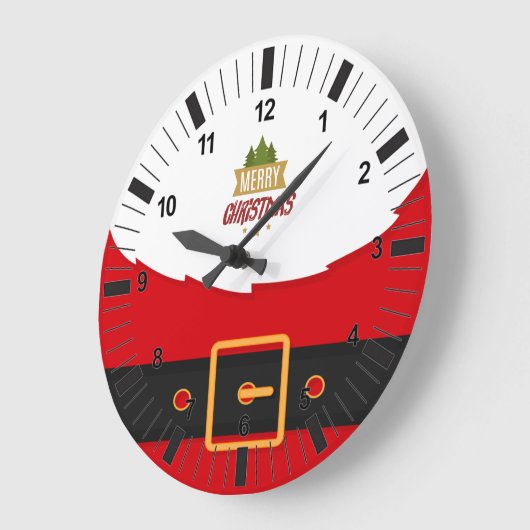 Weihnachtsmauer Große Wanduhr (Winkel)