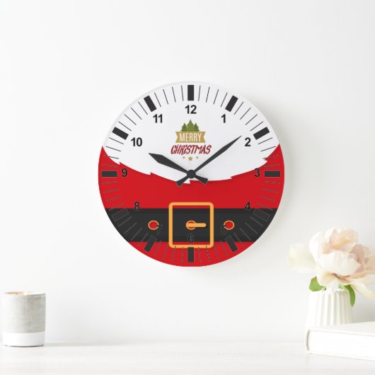 Weihnachtsmauer Große Wanduhr (Zuhause)