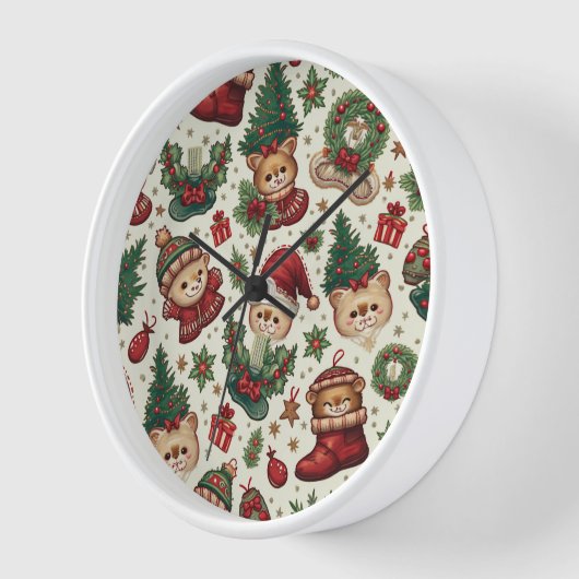 Weihnachtsmauer Uhr (Winkel)