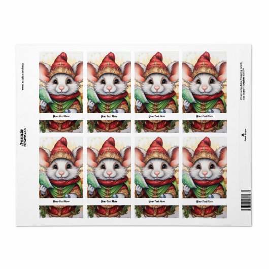 Weihnachtsmaus 47 Ihr Text hier (Vorne)