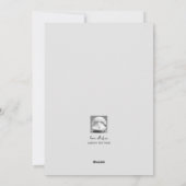 Weihnachtsmaus Feiertagskarte (Rückseite)