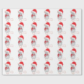 Weihnachtsmaus Geschenkpapier (Flach)