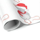 Weihnachtsmaus Geschenkpapier (Rolleneckpunkt)