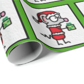 Weihnachtsmaus Geschenkpapier (Rolleneckpunkt)